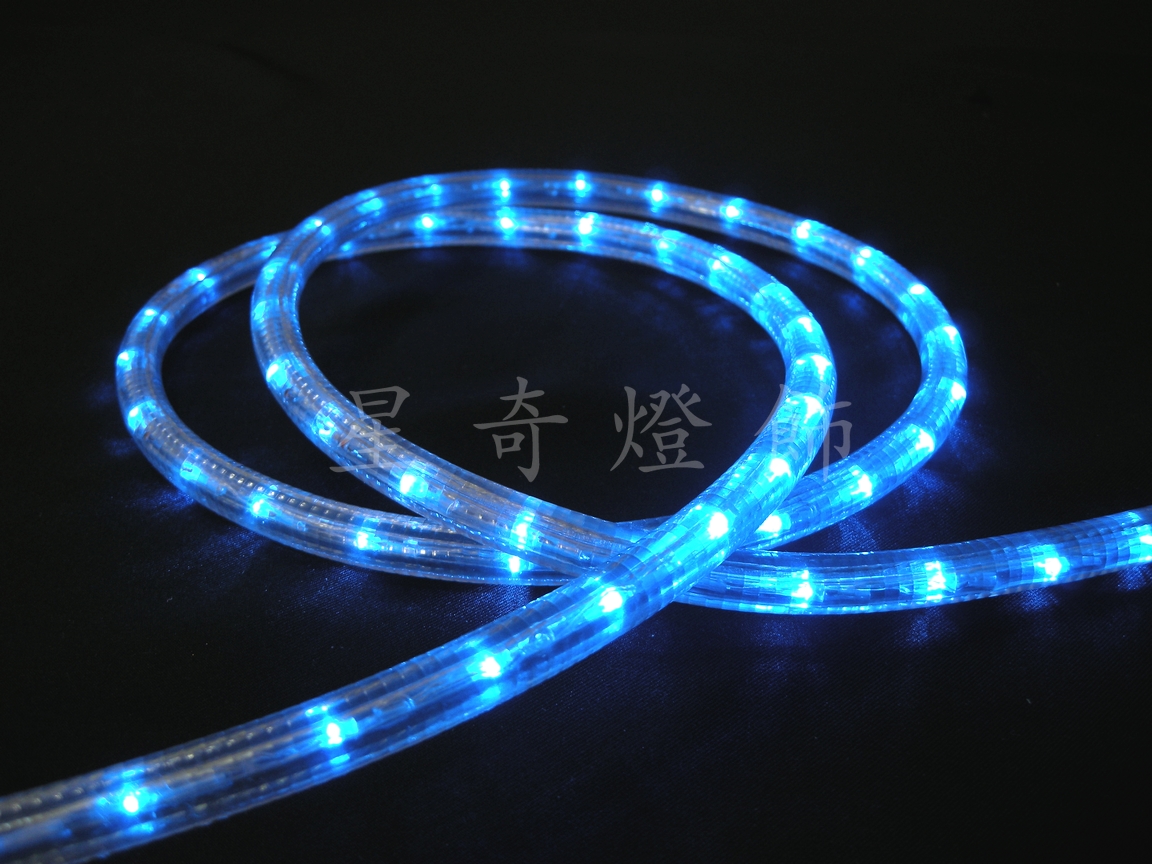 LED三線非霓虹管燈-藍-6米+IC