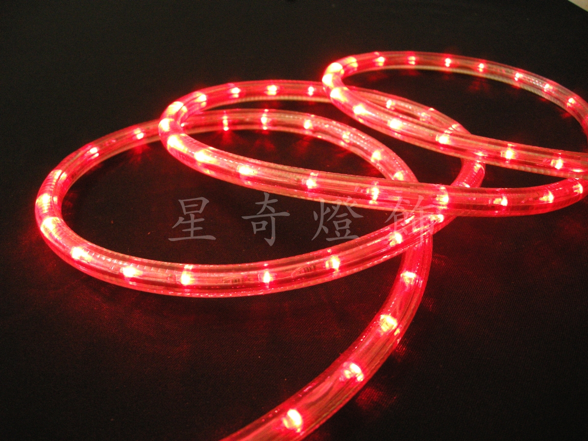 LED三線非霓虹管燈-紅-6米+IC