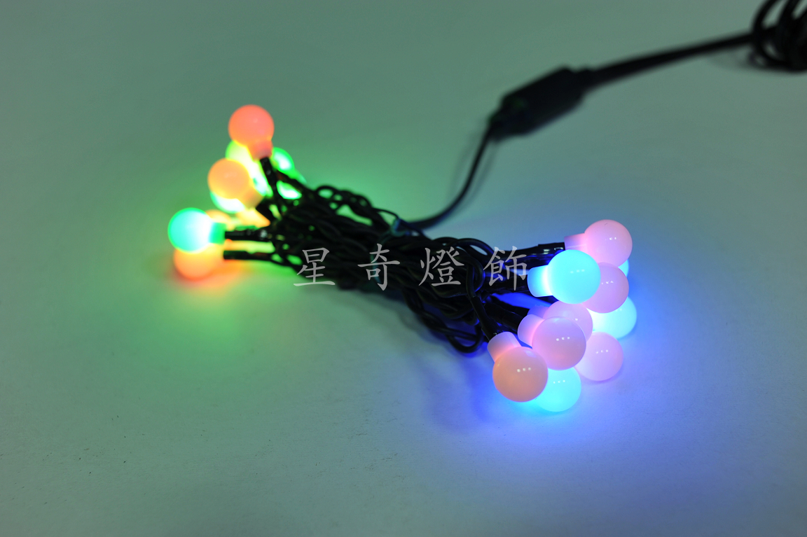 LED20燈珍珠燈-雙色雙閃