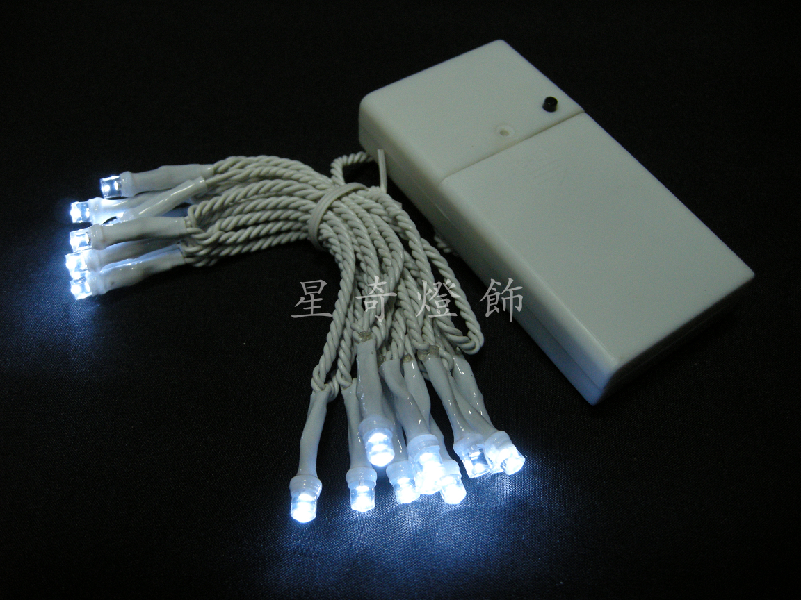 LED20燈電池燈-白光-IC電池