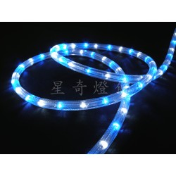 LED 三線非霓虹管燈 藍白 6米 (附IC)