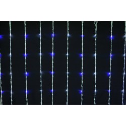 LED 560燈流水瀑布燈 藍白光 110V (附IC控制器)